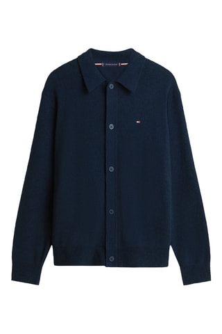 Gilet en coton biologique - Bleu marine