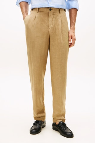 Pantalon en lin - Beige