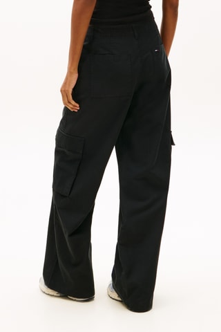 Pantalon cargo wide legs - Noir