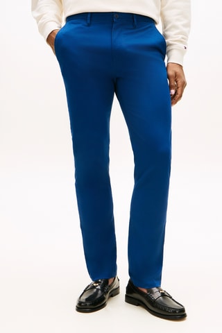 Chino straight - Bleu pétrole