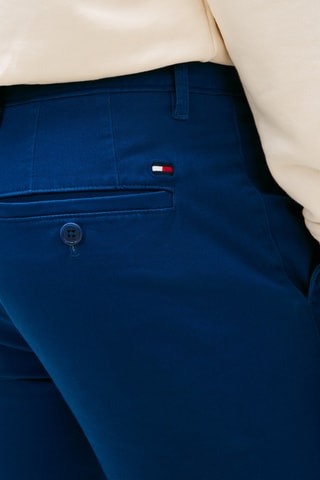 Chino straight - Bleu pétrole