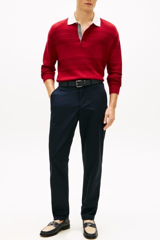 Chino straight - Bleu marine