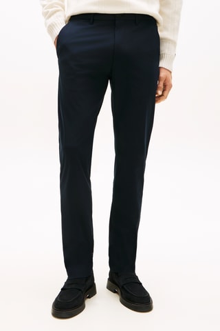 Pantalon straight - Bleu nuit