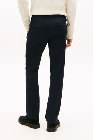 Pantalon straight - Bleu nuit