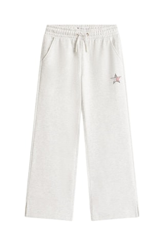 Jogging wide legs - Gris chiné