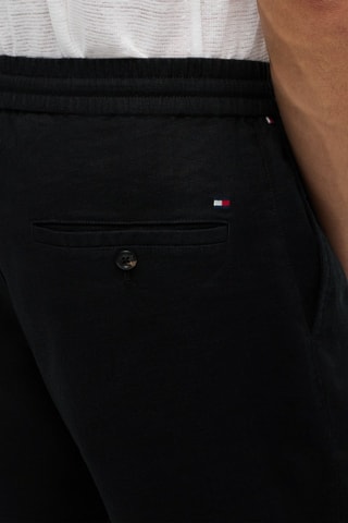 Short en lin - Noir