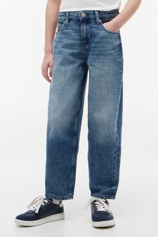 Jean loose - Bleu cobalt