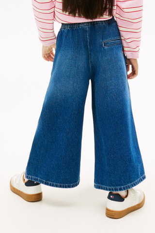 Jean wide legs - Bleu cobalt