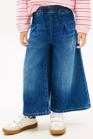Jean wide legs - Bleu cobalt