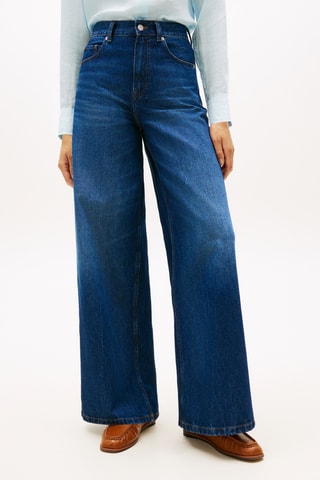 Jean wide legs - Bleu marine