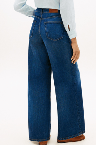 Jean wide legs - Bleu marine