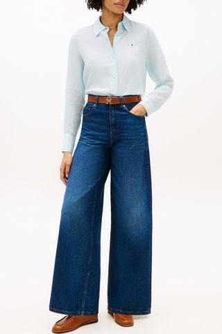 Jean wide legs - Bleu marine