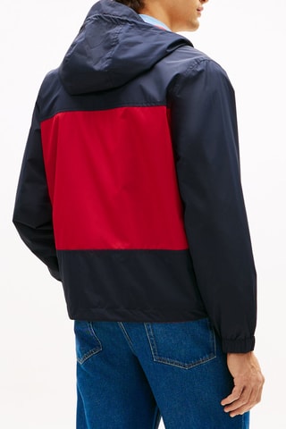 Veste réversible à capuche - Bleu nuit