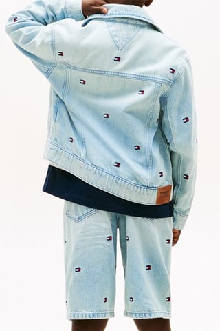 Veste en jean - Bleu