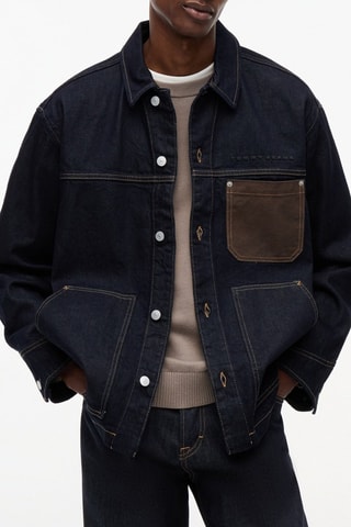Veste en jean - Bleu
