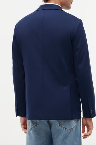 Veste regular - Bleu marine