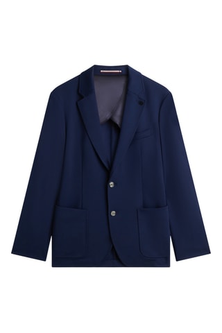 Veste regular - Bleu marine