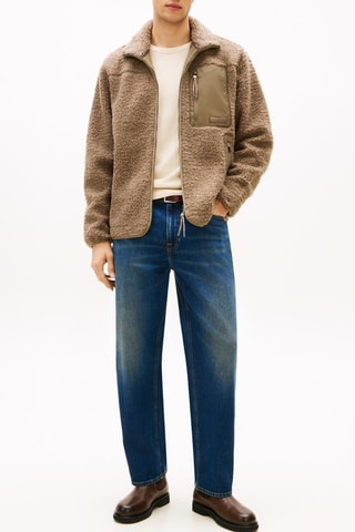 Veste de survêtement polaire - Taupe