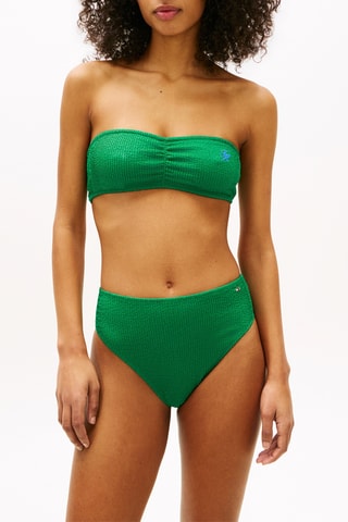 Bas de maillot taille haute - Vert