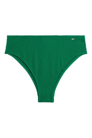 Bas de maillot taille haute - Vert