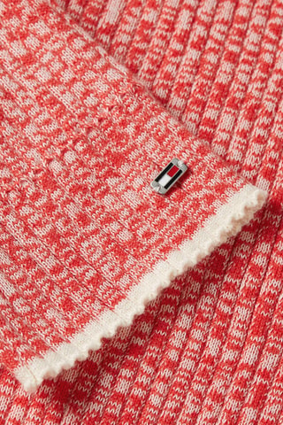 Top en coton biologique - Rouge chiné