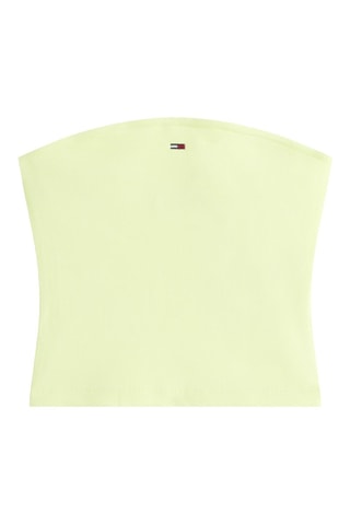 Crop top bustier slim - Vert