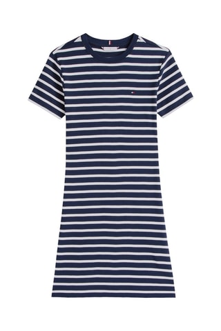 Robe t-shirt slim - Bleu marine