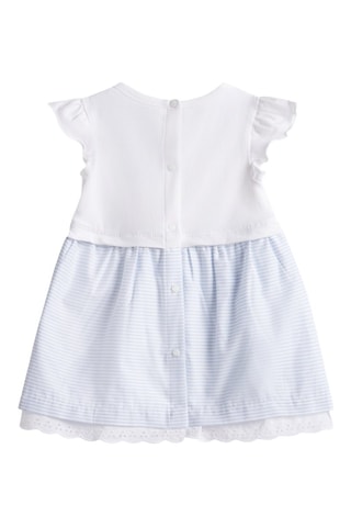Robe en coton biologique - Blanc