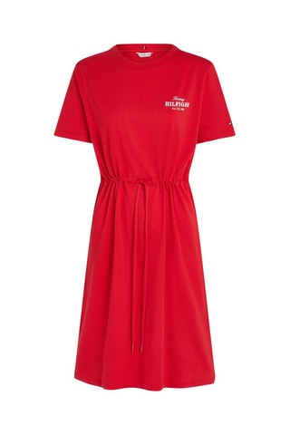 Robe t-shirt - Rouge