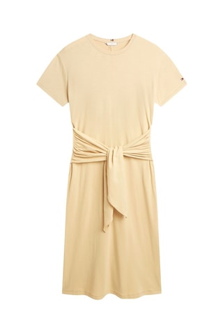 Robe droite relaxed en coton biologique - Beige