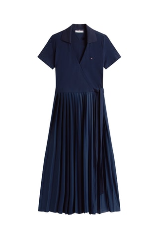Robe portefeuille - Bleu marine