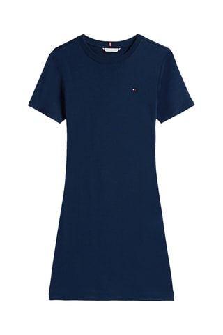 Robe t-shirt slim - Bleu marine