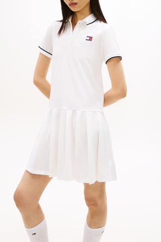 Robe polo - Blanc