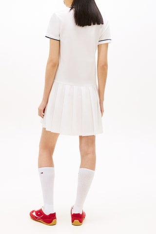 Robe polo - Blanc