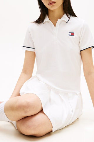 Robe polo - Blanc
