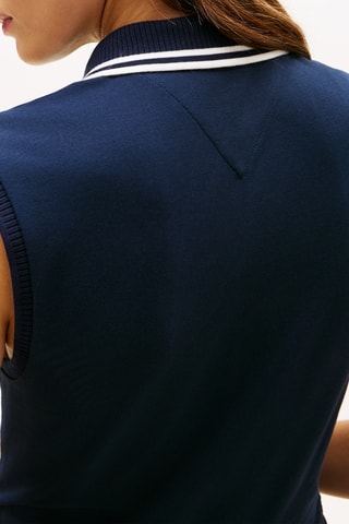 Robe plissée - Bleu marine