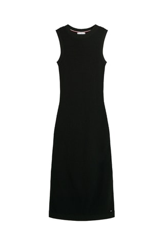 Robe fourreau en coton biologique - Noir