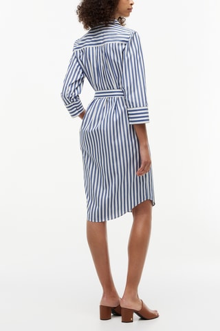 Robe droite en coton biologique - Blanc