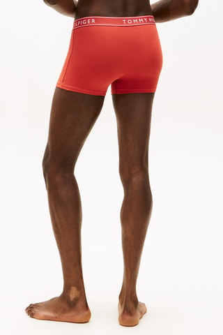 5 boxers - Kaki et bleu cobalt