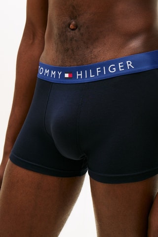 3 boxers - Bleu foncé