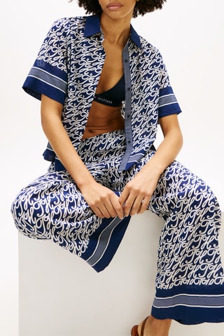 Chemisier relaxed - Bleu marine