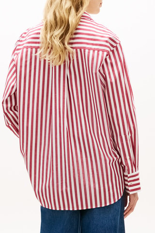 Chemisier oversize en coton biologique - Ecru