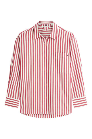 Chemisier oversize en coton biologique - Ecru