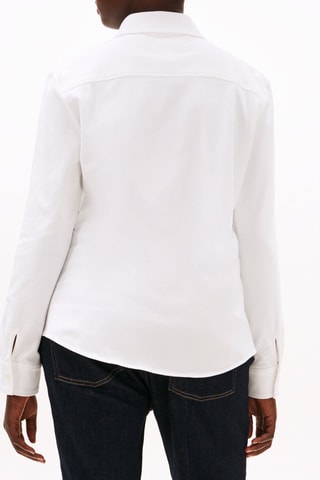 Chemisier slim - Blanc