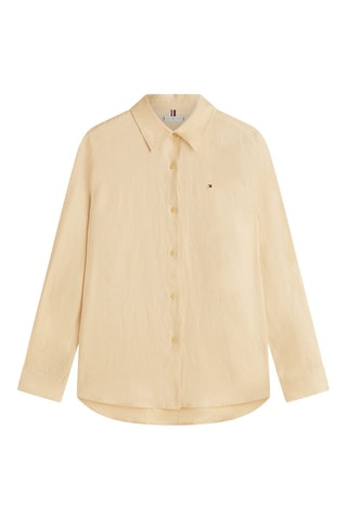 Chemisier relaxed en lin - Beige