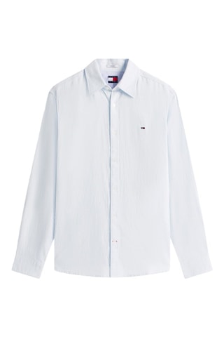 Chemise regular en lin - Ciel