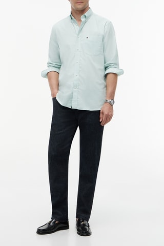 Chemise regular - Vert d’eau