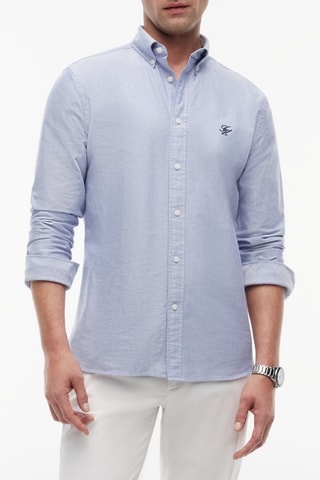 Chemise regular - Ciel