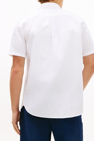 Chemise regular en lin - Blanc