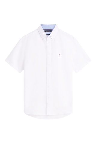 Chemise regular en lin - Blanc